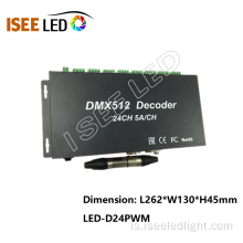 DMX 24CHANNELS LED DECODER DRIVER LED RGB Strip